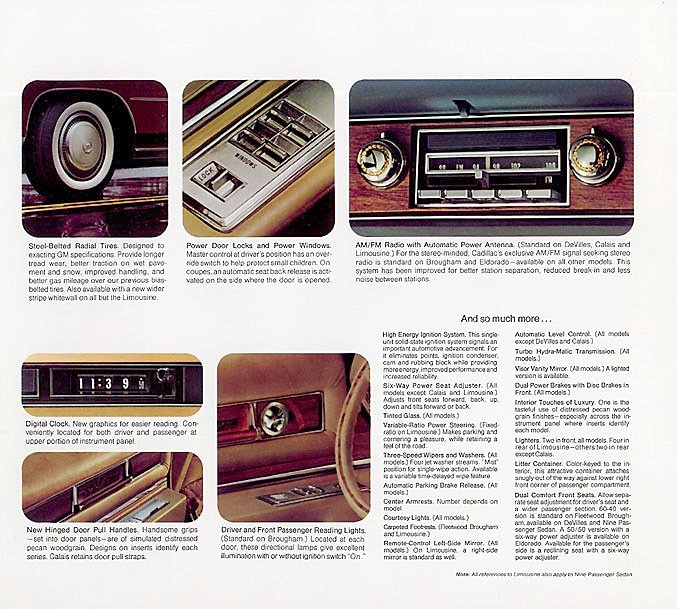 1975 Cadillac Brochure Page 4